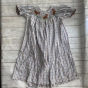 Puppy Smocked Dress